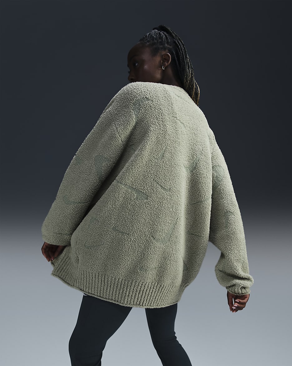 Cardigan en maille oversize Nike Sportswear Phoenix Cozy Boucle pour femme. Nike CA